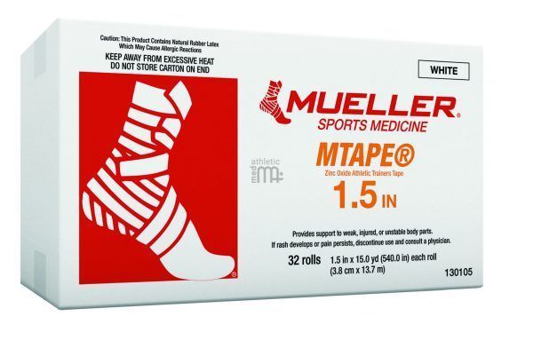 Тейп спортивний Mueller 130105 з оксидом цинку 3,8см х 13,7м 130105 фото