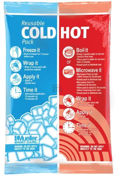 Reusable Hot/Cold Pack Mueller ​​​​​​​15сm х 22сm 1 Pack/12 pcs