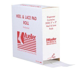 Підкладки Mueller Heel & Lace Pads 2000 шт 080202 фото