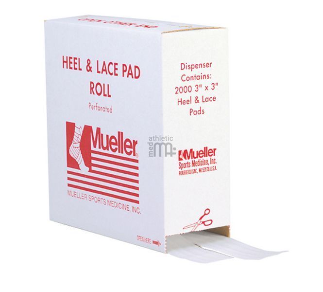 Підкладки Mueller Heel & Lace Pads 2000 шт 080202 фото